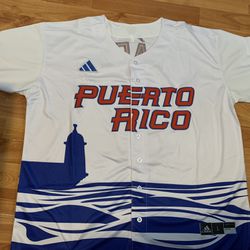 Puerto Rico World Classic Jerseys ( No Name On Back)