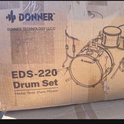 Brand New Donor Drum  Set Still New In original Box Complete Set Retail Price $240