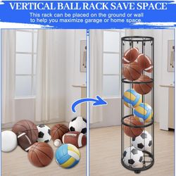 3 Layer Garage Ball Storage，black
