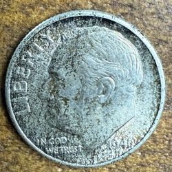 1946 Silver Roosevelt dime