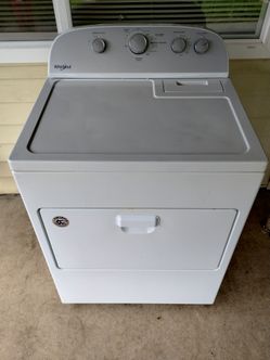 Whirlpool electric dryer extra large capacity Heavy duty