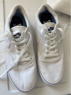 White Nike SB size 7.5men