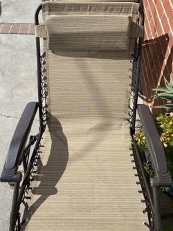 Hampton bay mix and match zero gravity sling outdoor chaise lounge chair in cafe deals