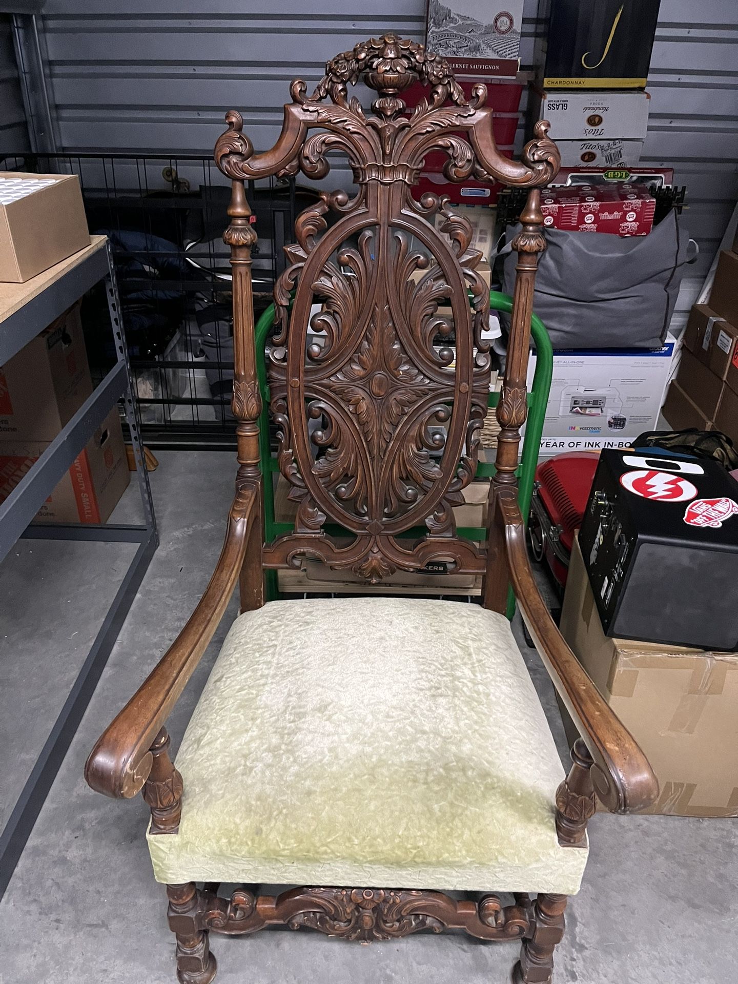 Antique English Royal chair