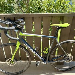 Cannondale Synapse Carbon Disc 56cm – Shimano 105 – Triathlon Ready – New Tires/Chain/Cassette