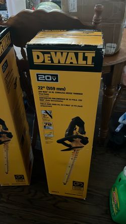 Dewalt 22 “ in battery trimmer