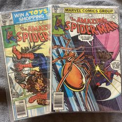 Amazing Spider-Man #209 1st App. Calypso Marvel Comics And #213