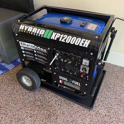 DuroMax XP12000EH Dual Fuel Generator (Hybrid Elite) – Great Condition