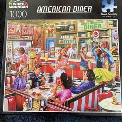 American Diner 1000-piece Puzzle