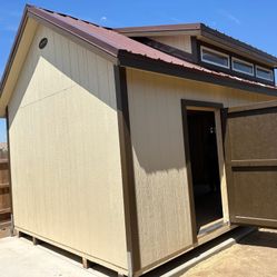 12x20 Lofted Storage Shed