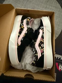 Vans size kids 12 girls