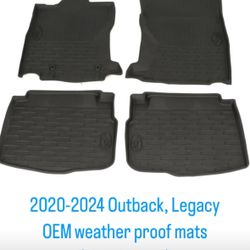 Subaru all Weather Mats.