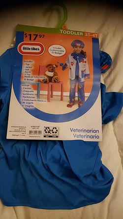Veternarian Costume 3t-4t...