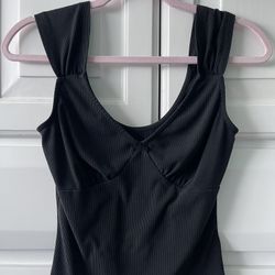 Plunge Bustier Top