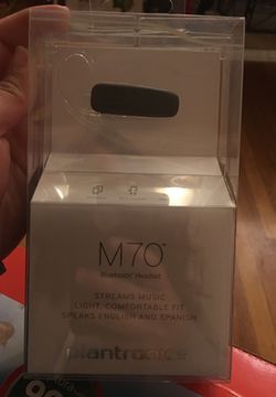M70 Bluetooth headset