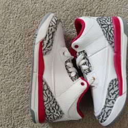 Air Jordan Retro 3 Size 12 Children 