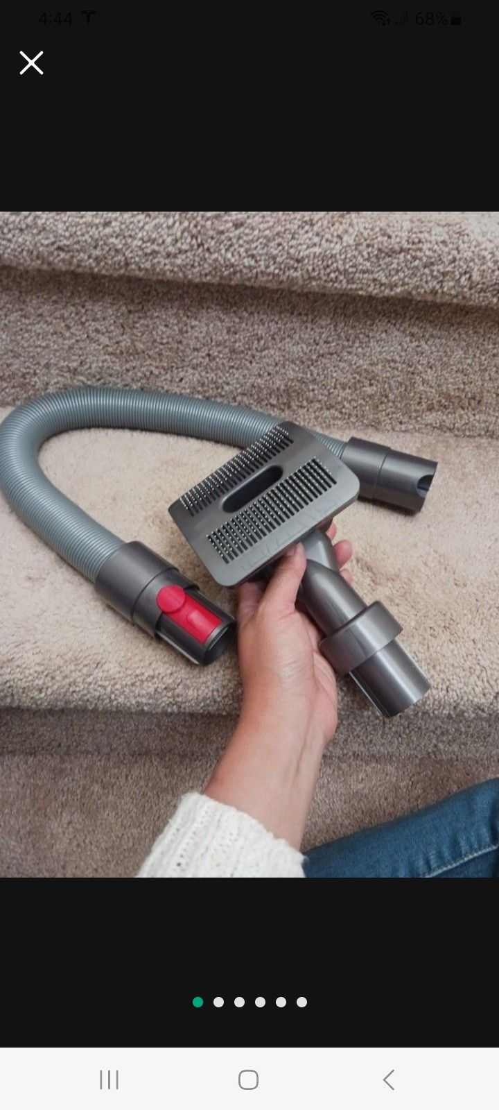 Dog Groom Tool Kit for Dyson Vacuums V7 V8 V10 V12 V15 Pet Brush Hair