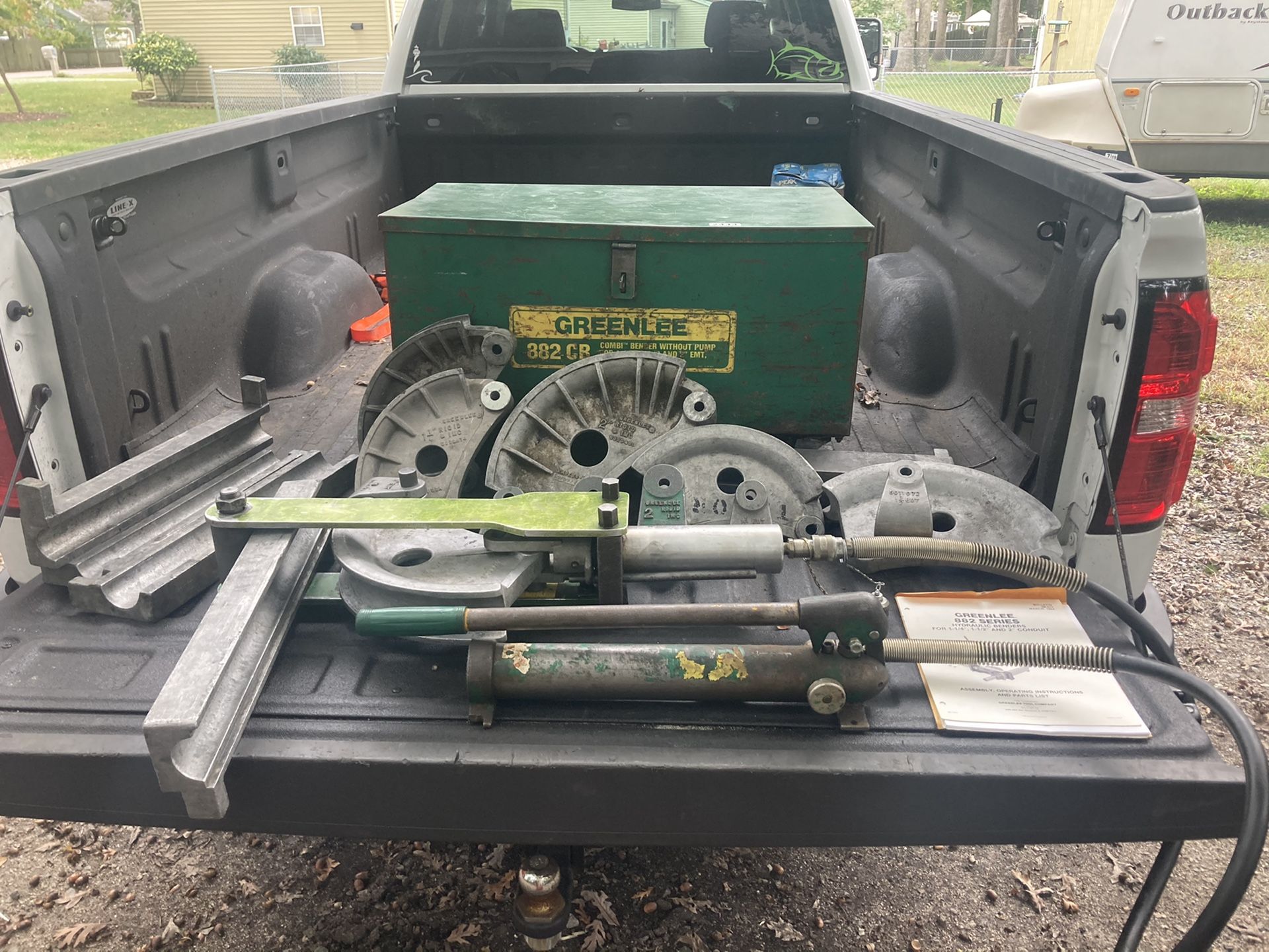 Greenlee Combi-bender 882-CB hydraulic tubing bender