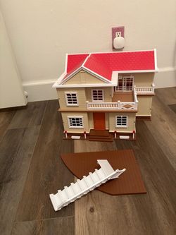 Family cozy cabin dollhouse