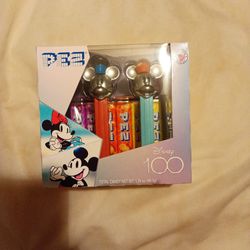 Disney 100 Pez Gift Set (Platinum Mickey & Minnie) 