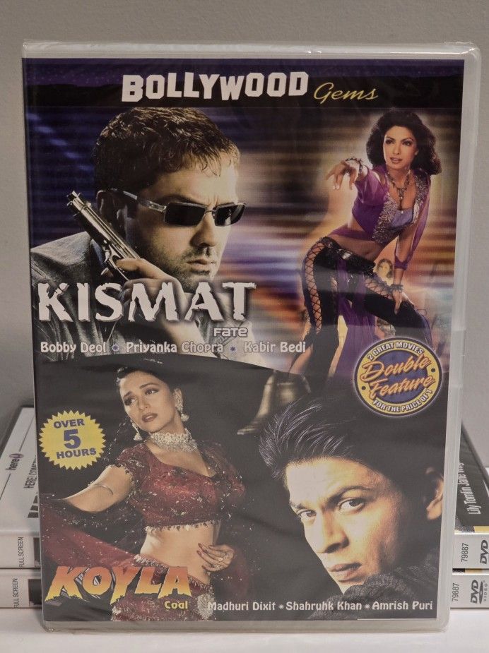 Kismat Fate Koyla Double Feature DVD Priyanka Chopra Bollywood Gems NEW