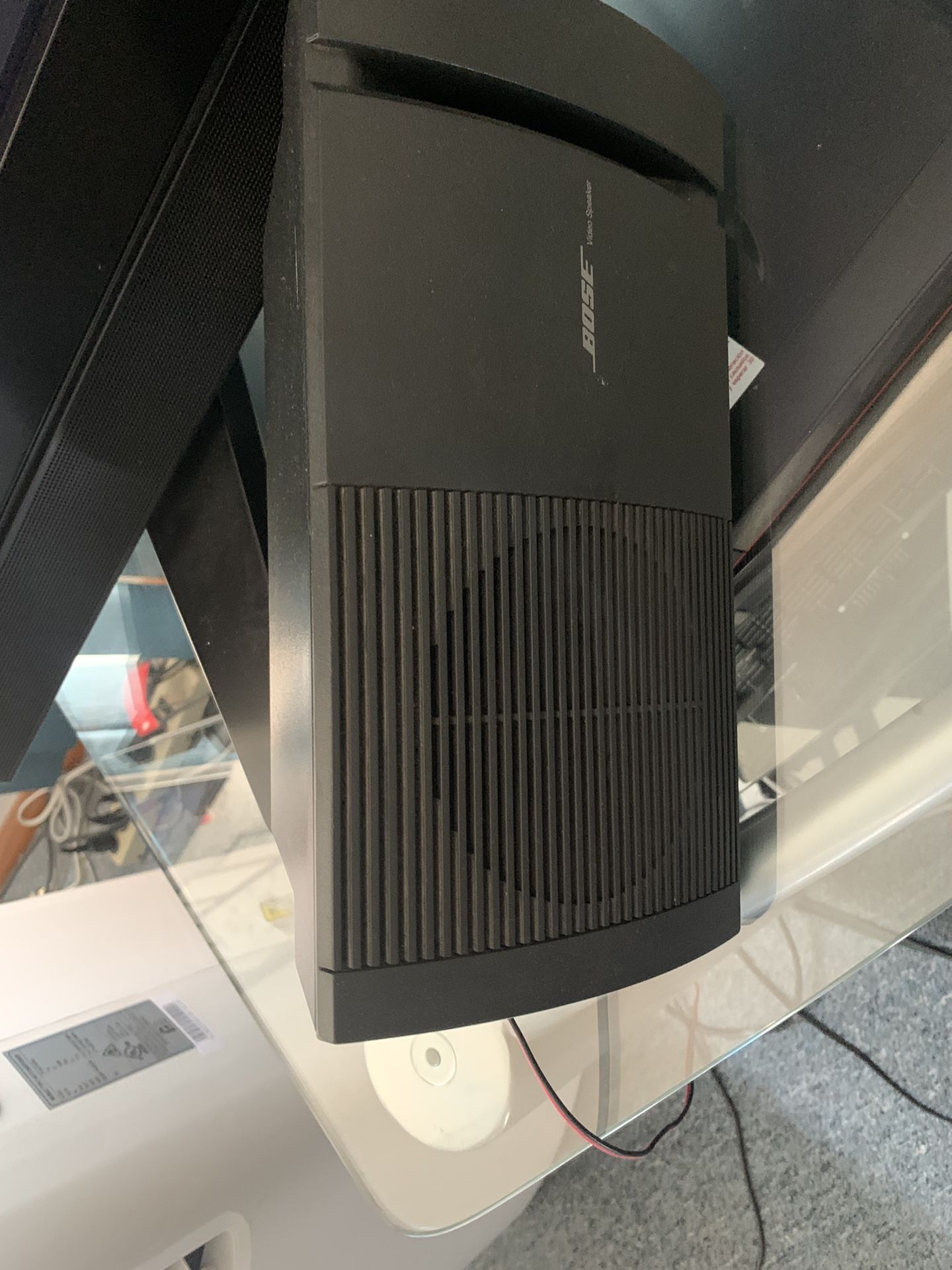 Bose Center And 2 Front Surround Speakers