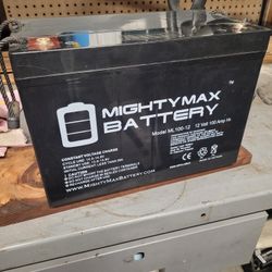 Mighty Max RV / Solar Battery 