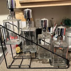 Liquor Press Decanters