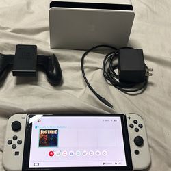 White OLED Nintendo switch