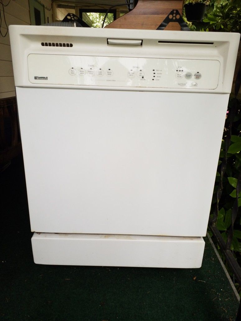 Kenmore Dishwasher White Working Condition