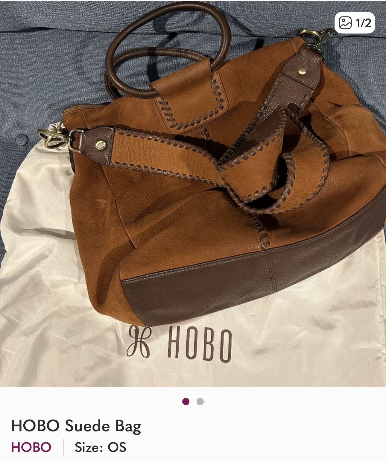 HOBO Suede Bag