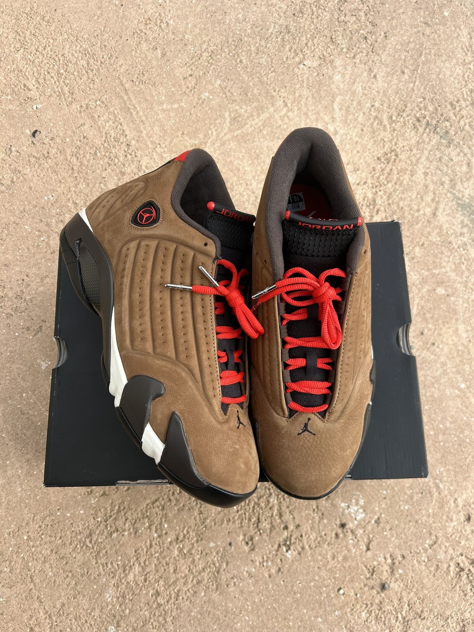 Winterized Jordan 14s Size 10.5