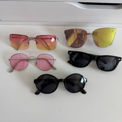 Sunglasses - 5 Total Sold Together