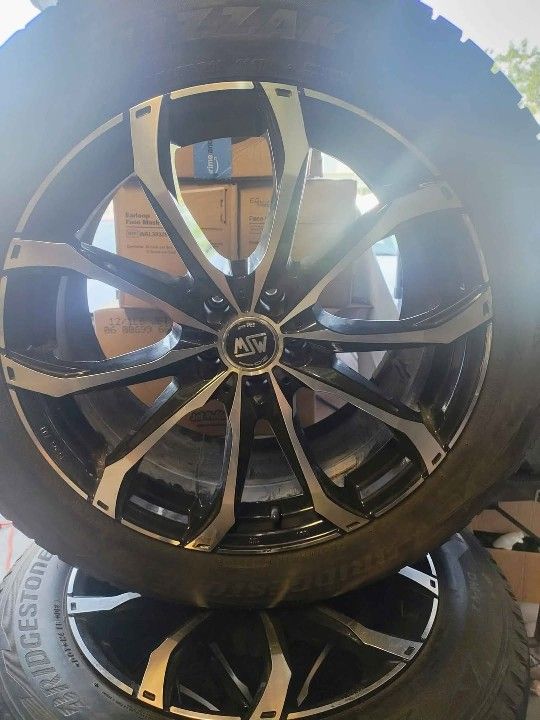 MSW Rims w/ Bridgestone Tires