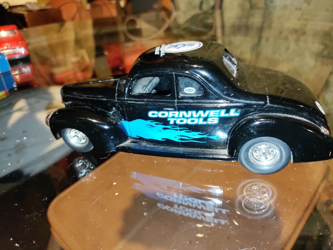 Cornwell Tools Racing Champions Black Diecast Car 1940 Ford Coupe