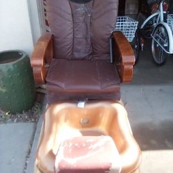 Nail, Beauty Salon massage Chair 