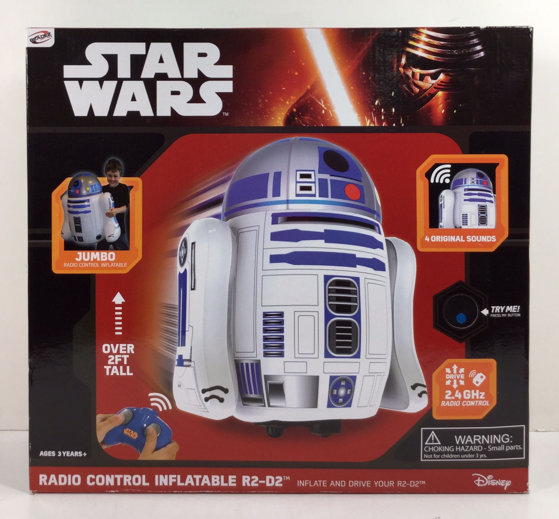 Star Wars Radio Control Inflatable R2-D2 - New!