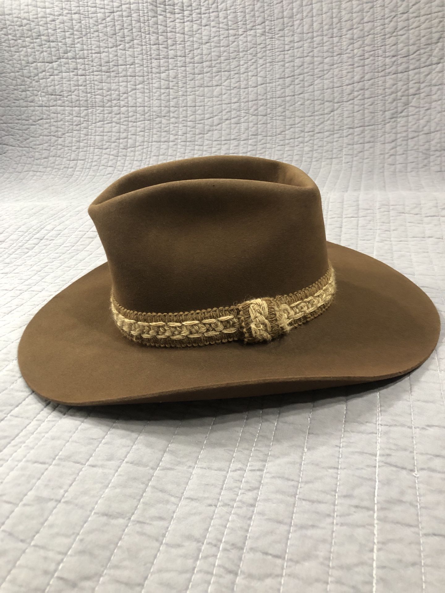 Vintage Resistol Stagecoach Dry Gultch 7 7/8 Brown Wool Cowboy Hat for ...