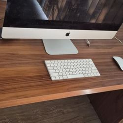 Walnut Mid Century Modern  Desk, Solid