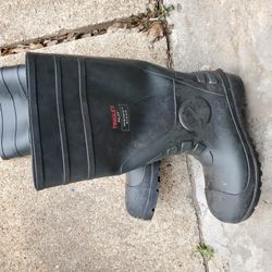 Rubber Steel Toe Boots