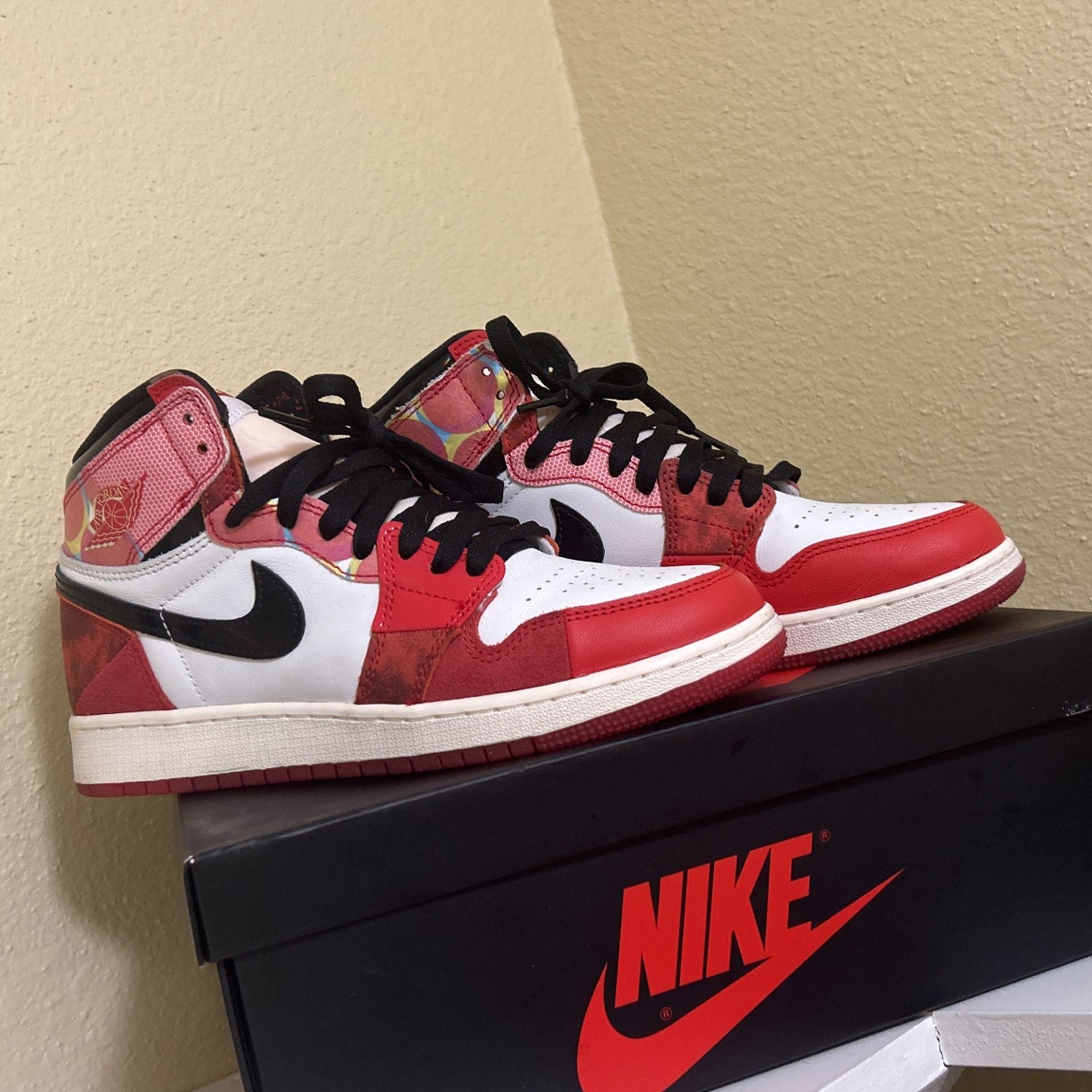 Jordan 1 spidermans