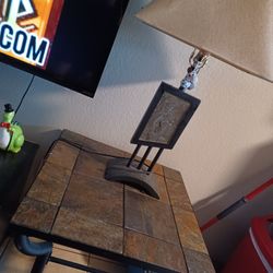 Coffee Table With 2 End Tables AND lamps