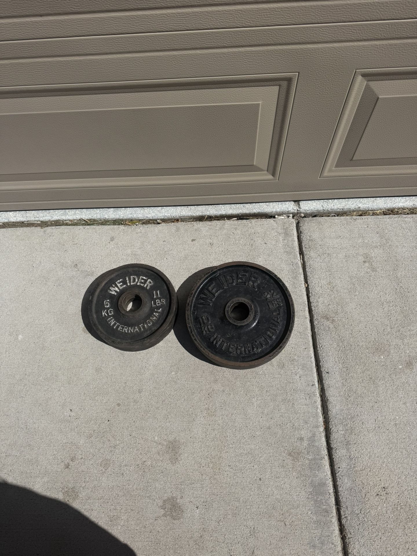 Olympic weights