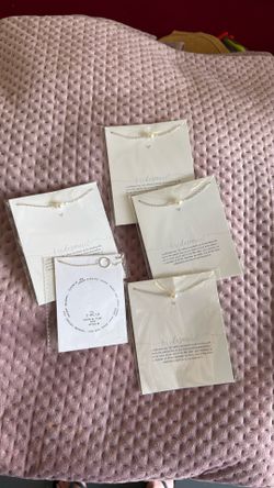 Bridesmaid necklaces