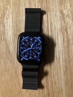 Apple Watch Series 10 TITANIUM 46mm Stainless Steel Milanese Loop Band