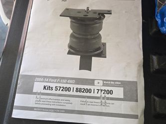 Air Lift LoadLifter 5000 Air Spring Kit – New Open Box