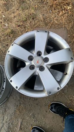 17 inch stock  rims for a Pontiac