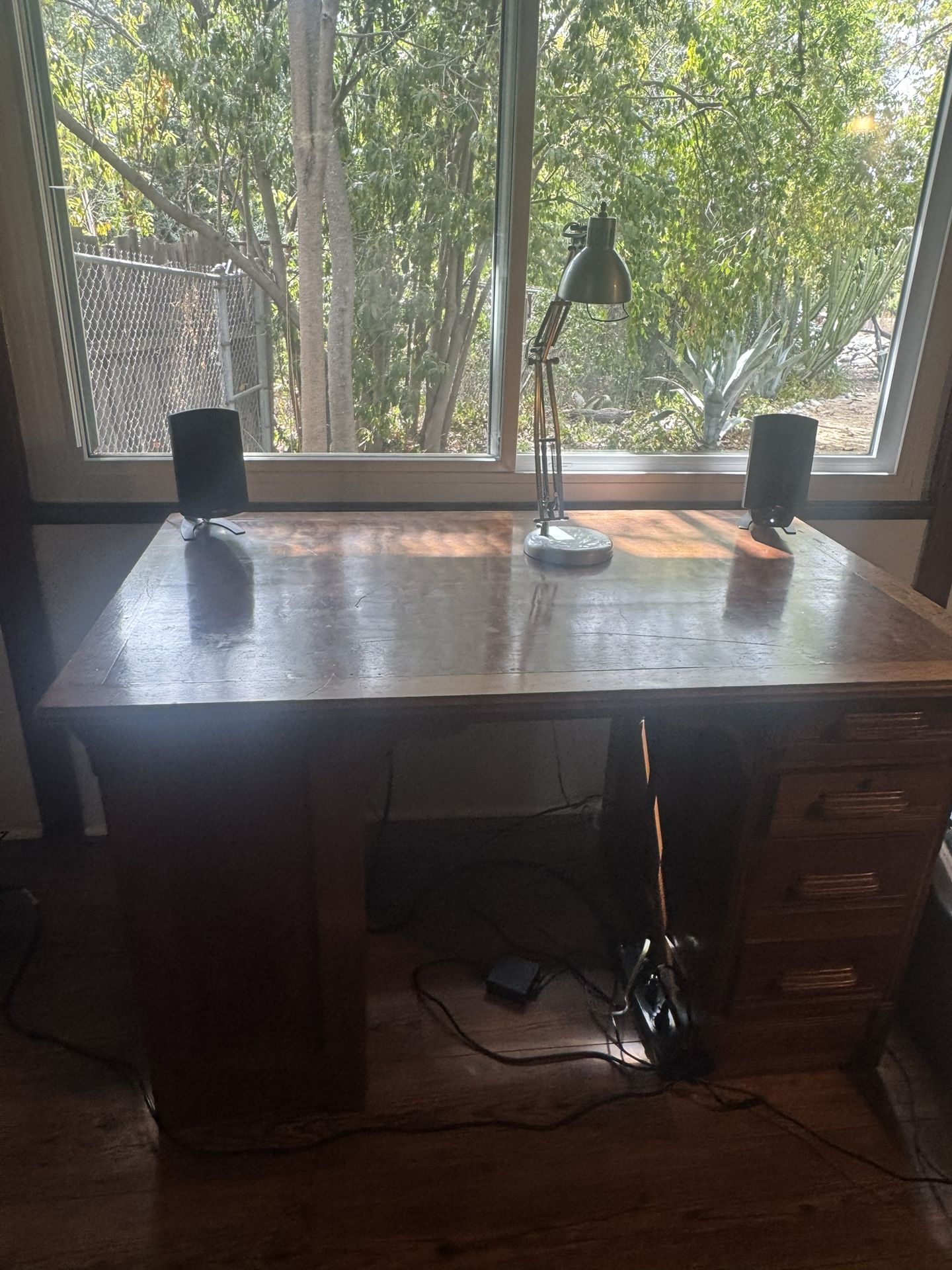 Antique Partner Desk