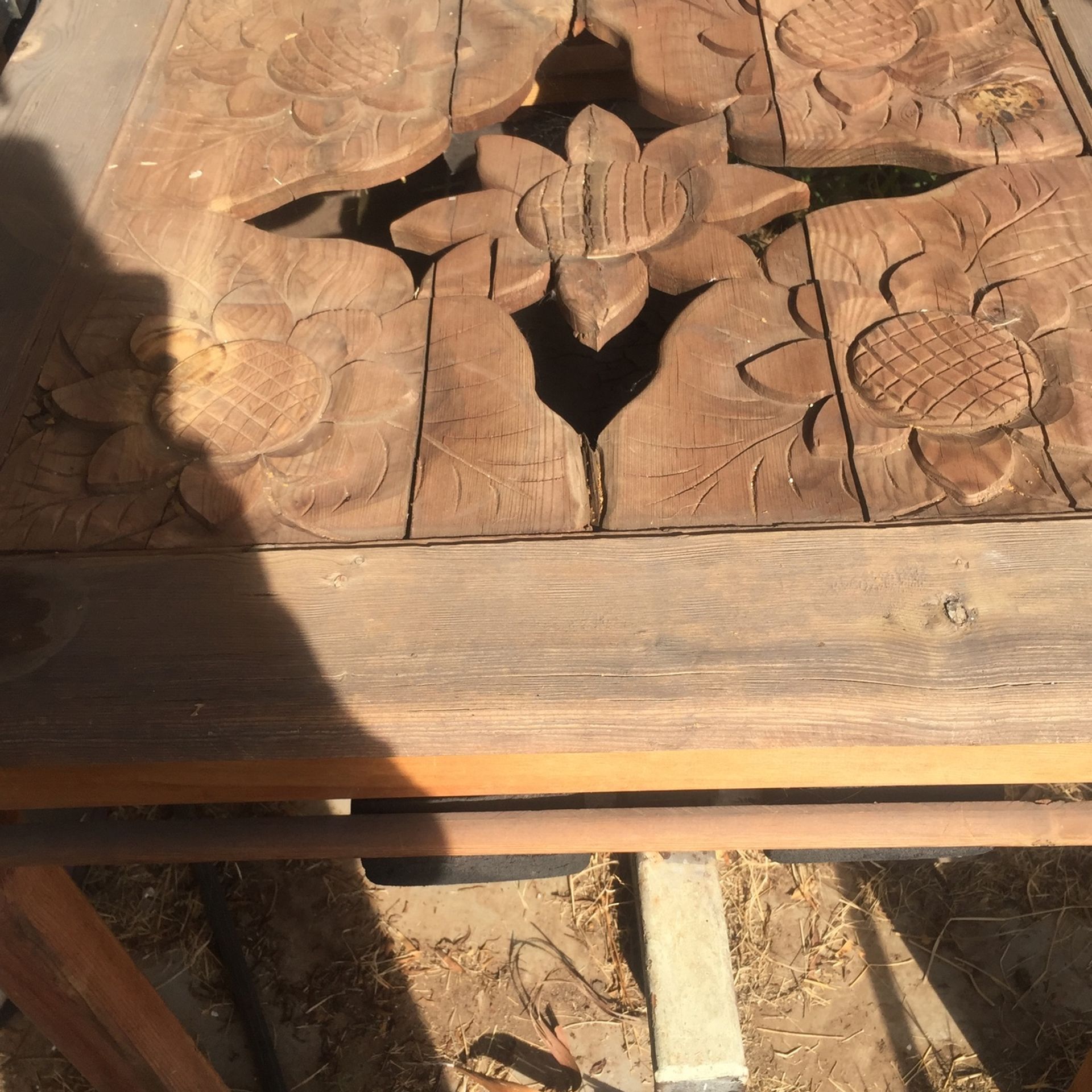 Beautiful Hand Carved Table