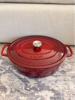Martha Stewart Dutch Oven Cast Iron 8qt
